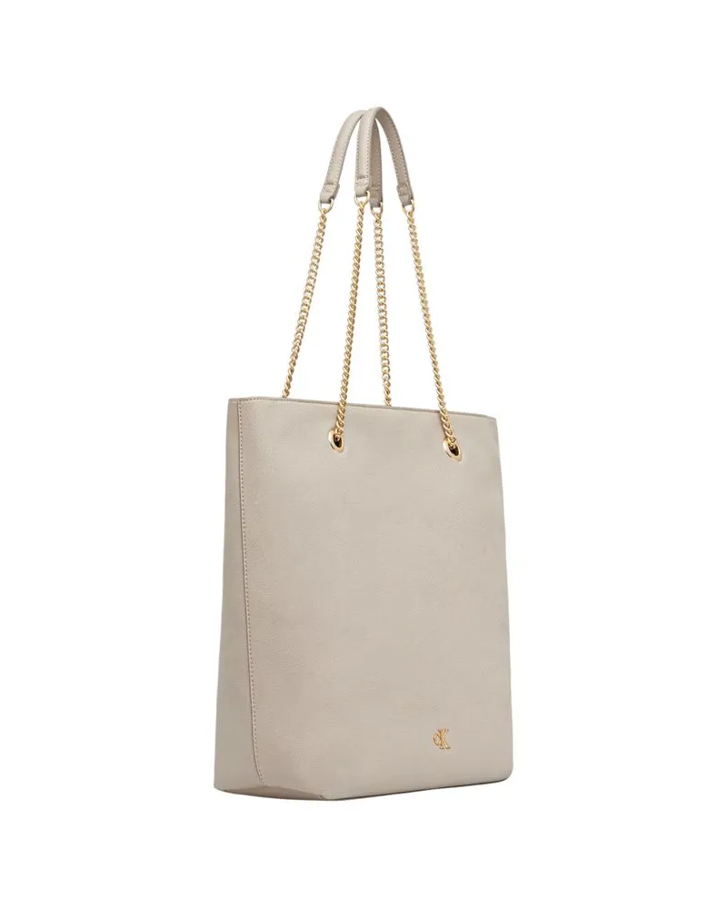 Calvin Klein Synthetic Tote Bag — Beige Beige