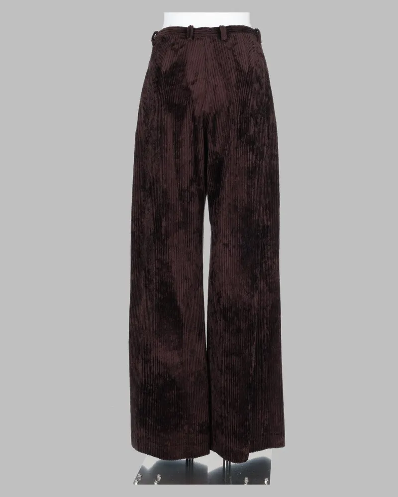 ALYSI Corduroy Trousers — Brown Brown