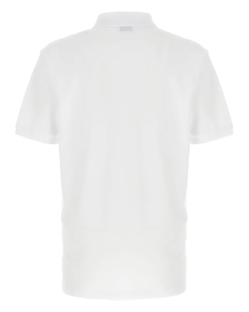 Moschino Men's White Cotton Polo Shirt White