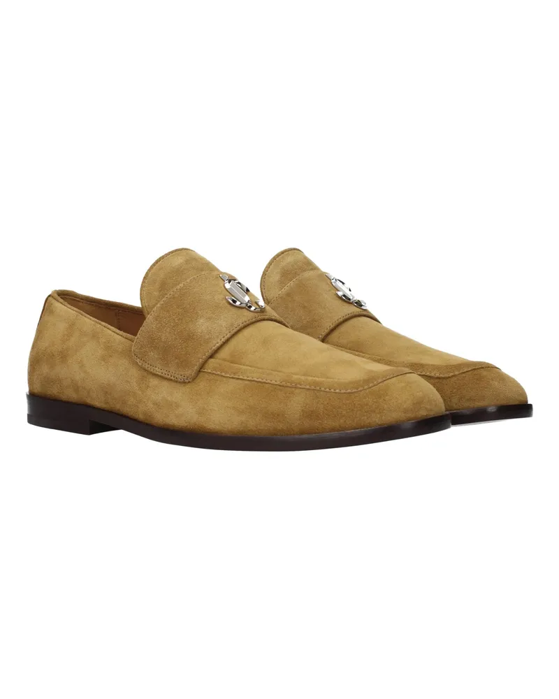 Jimmy Choo Suede Loafer — Brown Brown