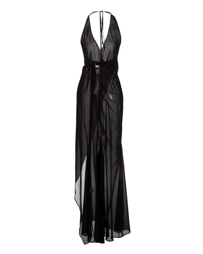 Louisa Ballou King Tide Dress — Black Black