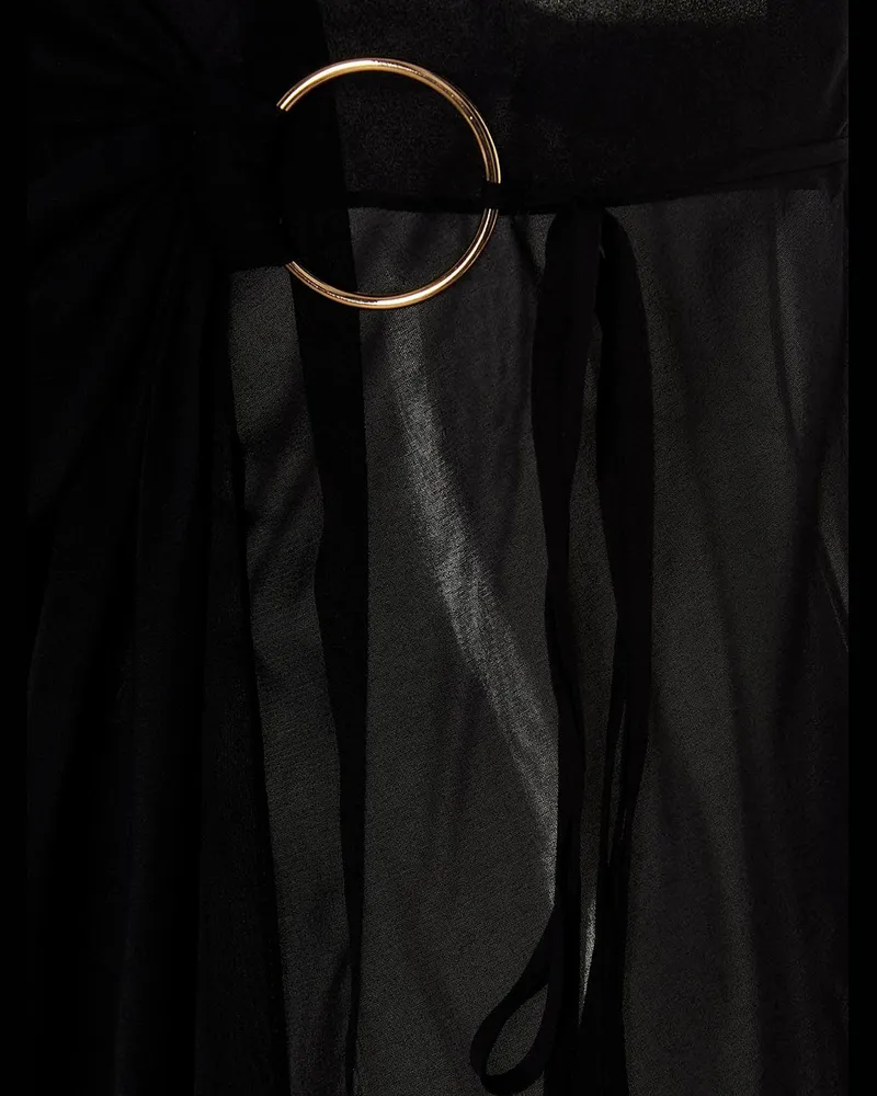 Louisa Ballou King Tide Dress — Black Black