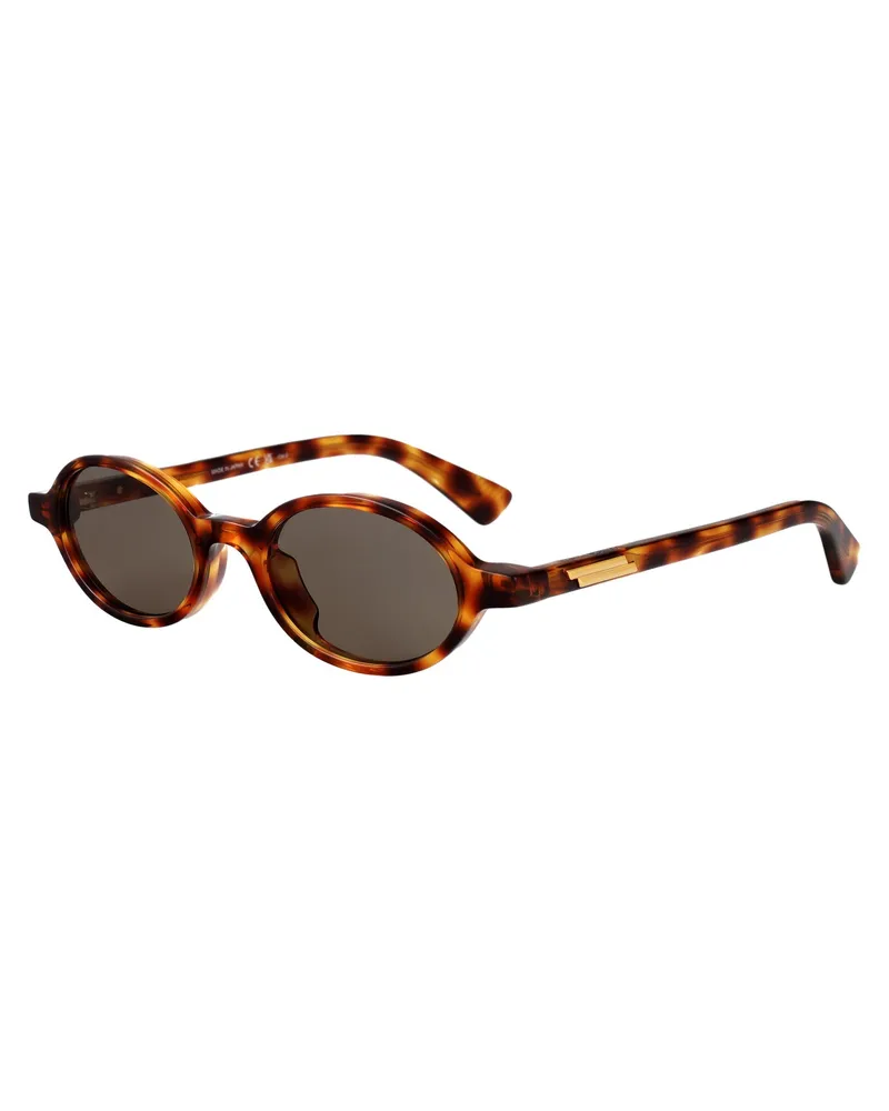 Bottega Veneta Unisex Sunglasses Bv1388s Havana Acetate Havana