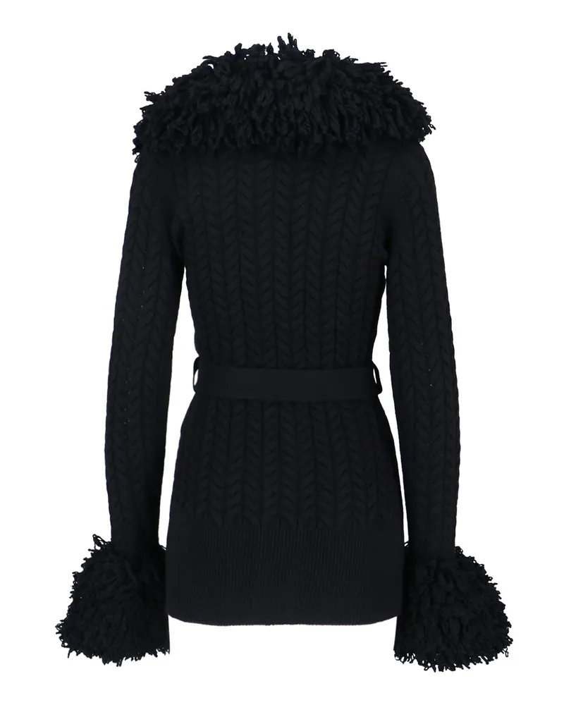 Patou Women Sweaters Black Merino Wool Black