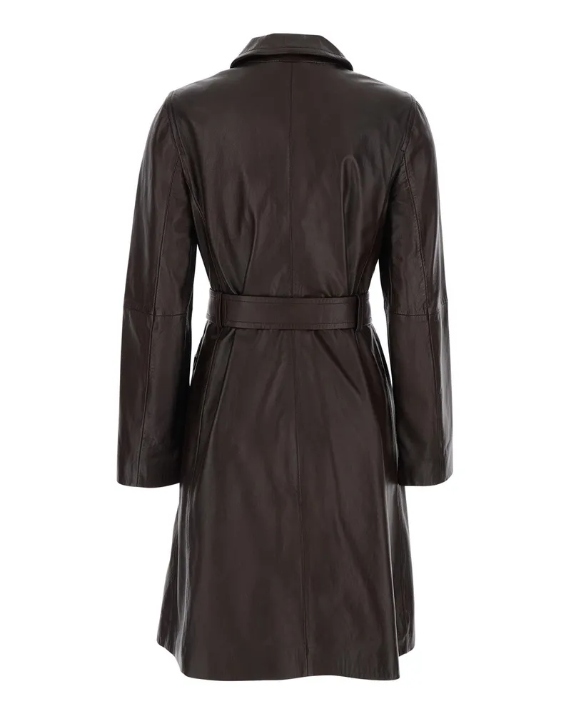 Max Mara Coat — Brown Brown