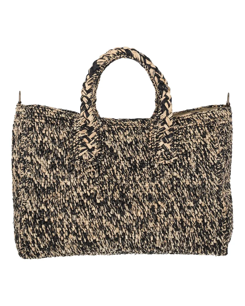 IBELIV Women's Bags Multicolour Raphia Multicolor