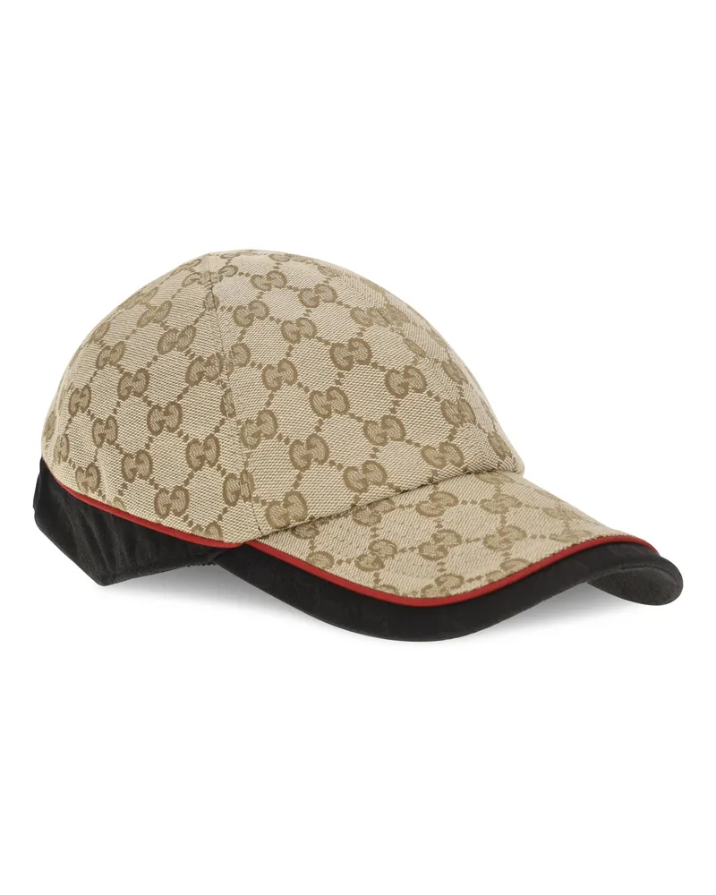 Gucci A001I24HBLB GG Cotton Fabric Baseball Cap — Beige Beige