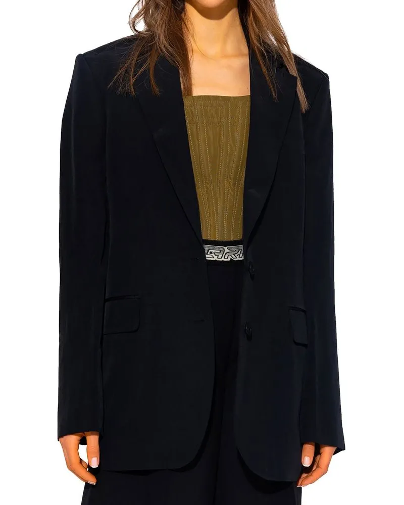 Stella McCartney Women's Black Viscose Blazer Clothing Black