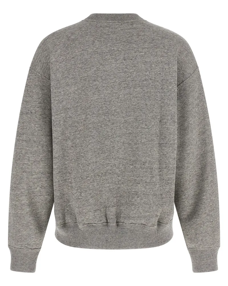 Ralph Lauren Polo Bear Logo Print Sweatshirt — Gray Gray