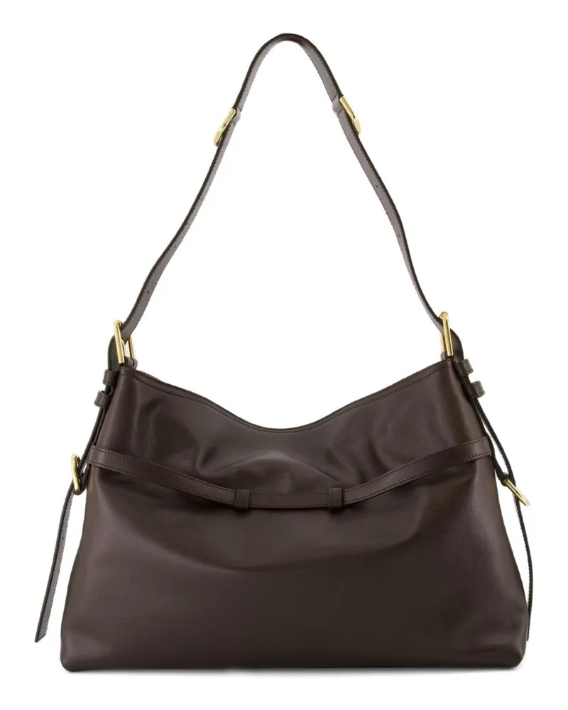 Givenchy Women's Shoulder Bag Voyou Brown Calfskin Brown