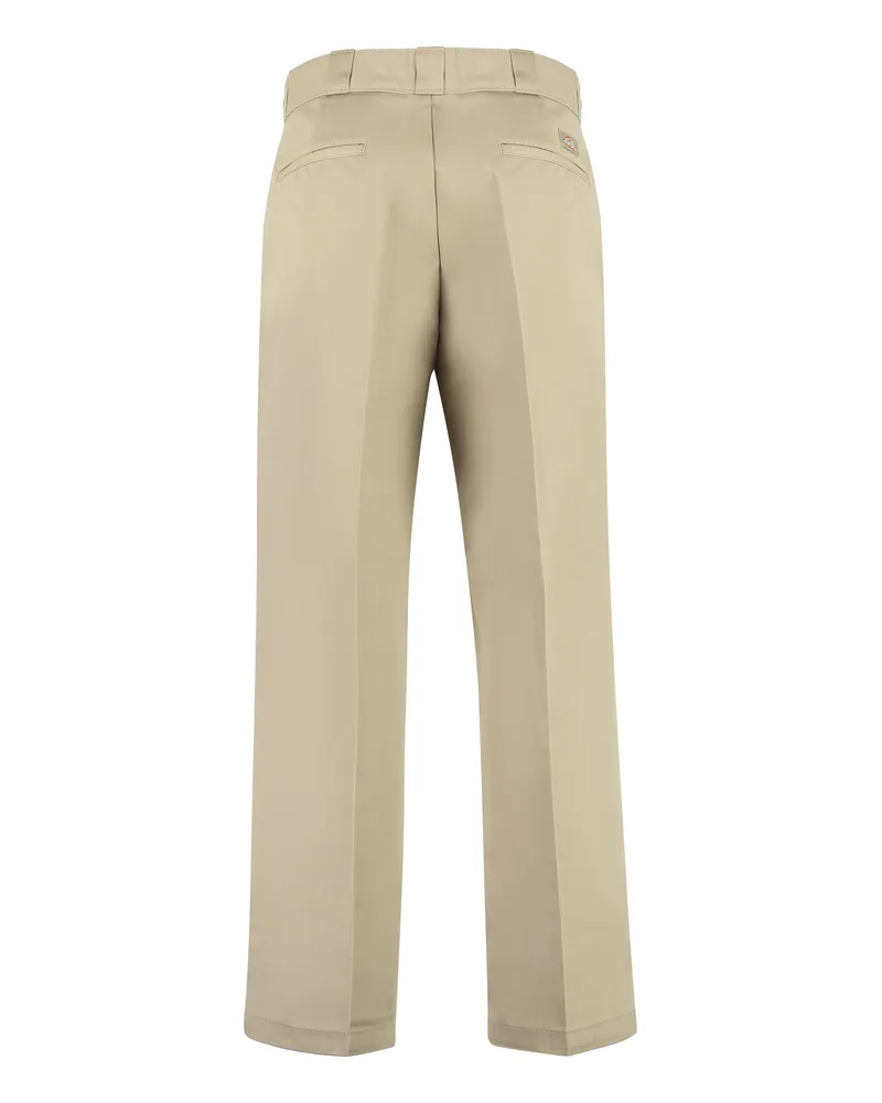 Dickies Men's 874 Cotton-Blend Trousers Khaki Polyester Chinos Khaki