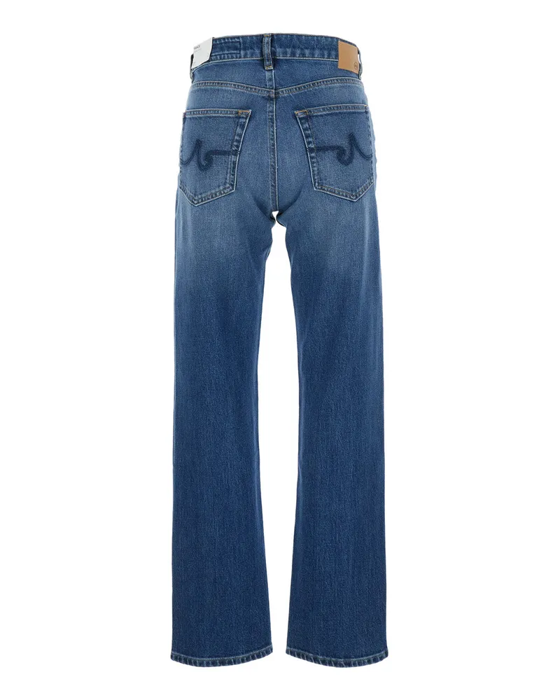 Adriano Goldschmied Women's Jeans Blue Cotton Blue