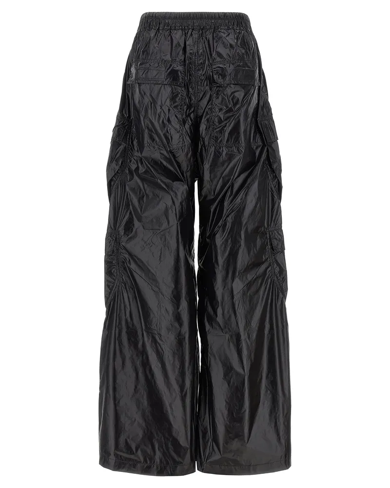 DRKSHDW by Rick Owens Women's Black Nylon Cargo Pants Black