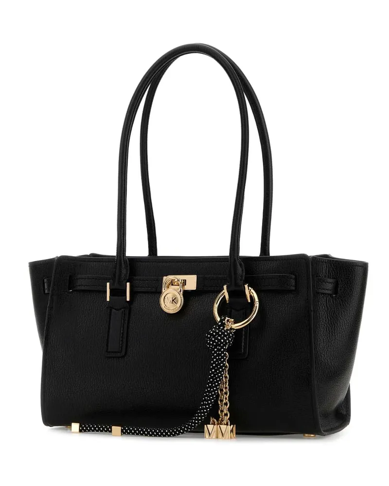 Michael Kors Hamilton Shoulder Bag — Black Black