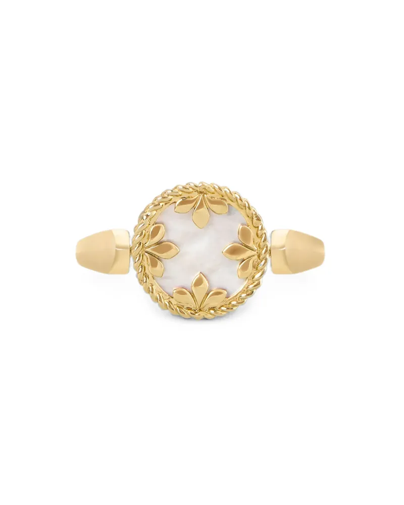 Roberto Coin Women's 18kt Yellow Gold Diamonds Ring Ss26 W Gold