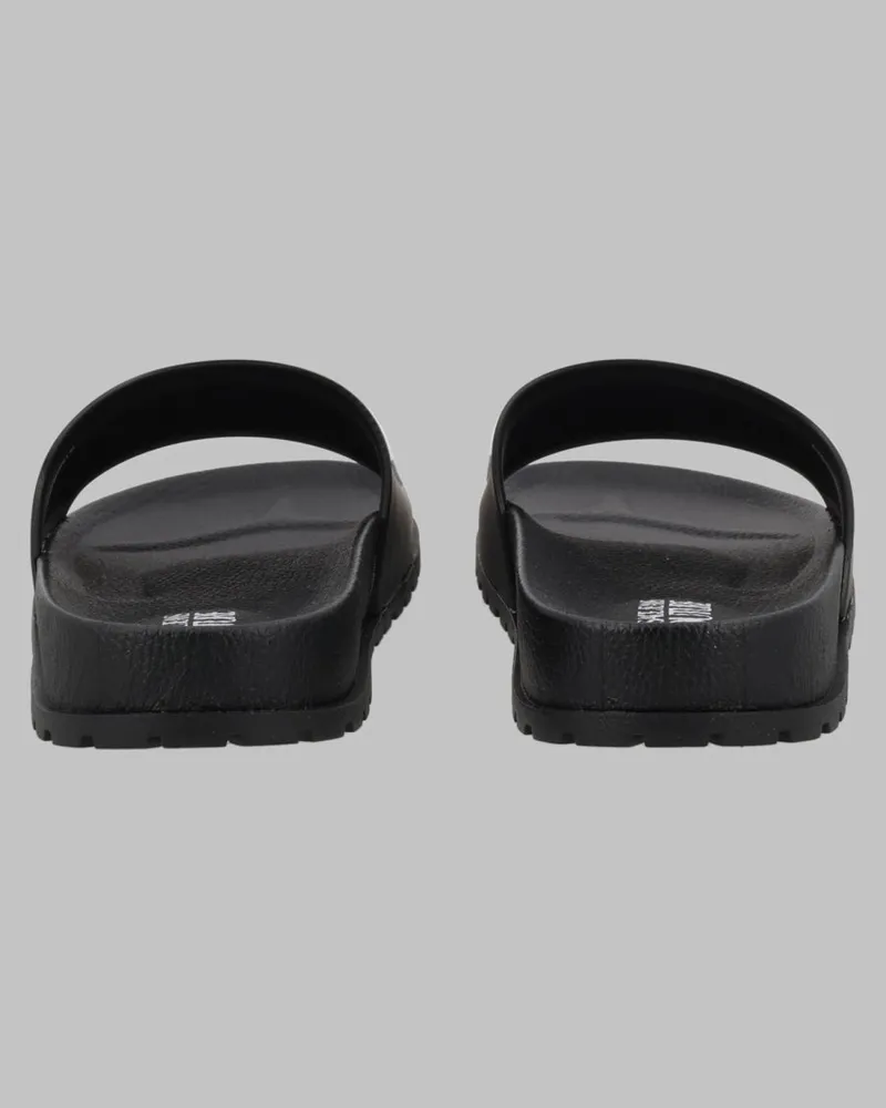 Versace Jeans Shelly Slide Sandals — Black Black