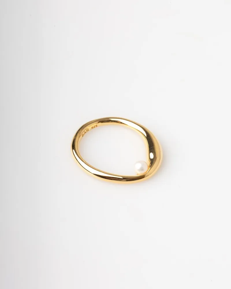 Bar Jewellery Attraverso Ring — Gold Gold