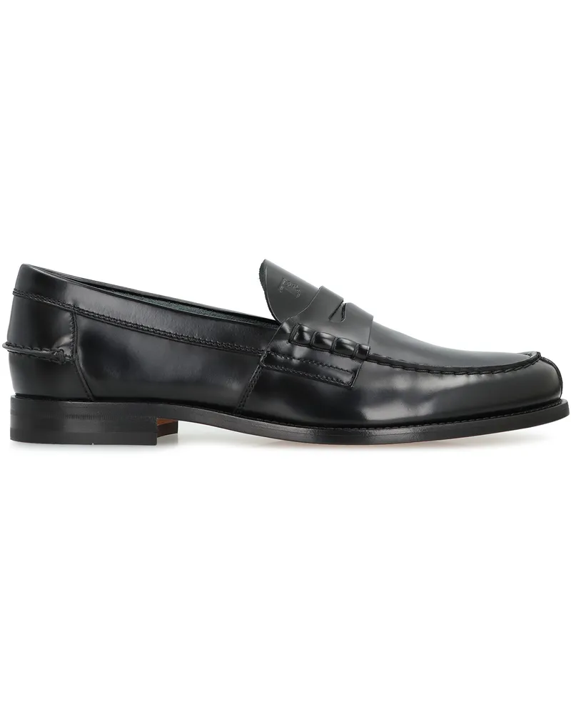 TOD'S Patent Leather Loafer — Black Black