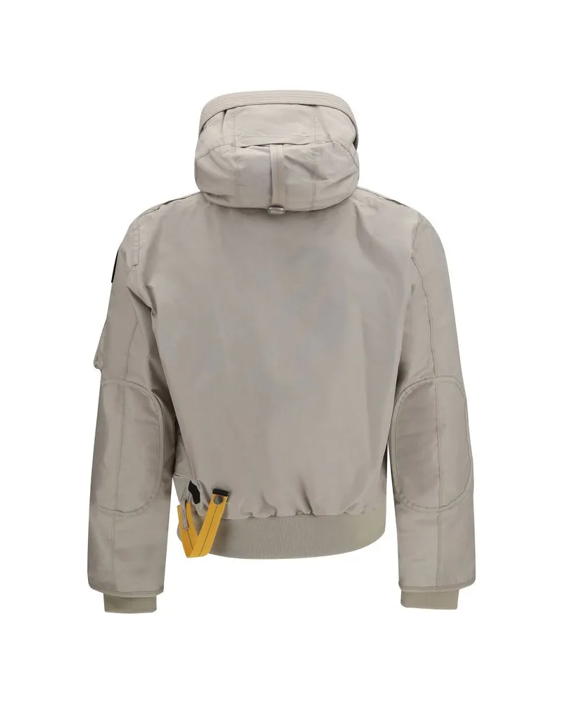 Parajumpers Men Gray Polyamide Bomber Clothing Gray