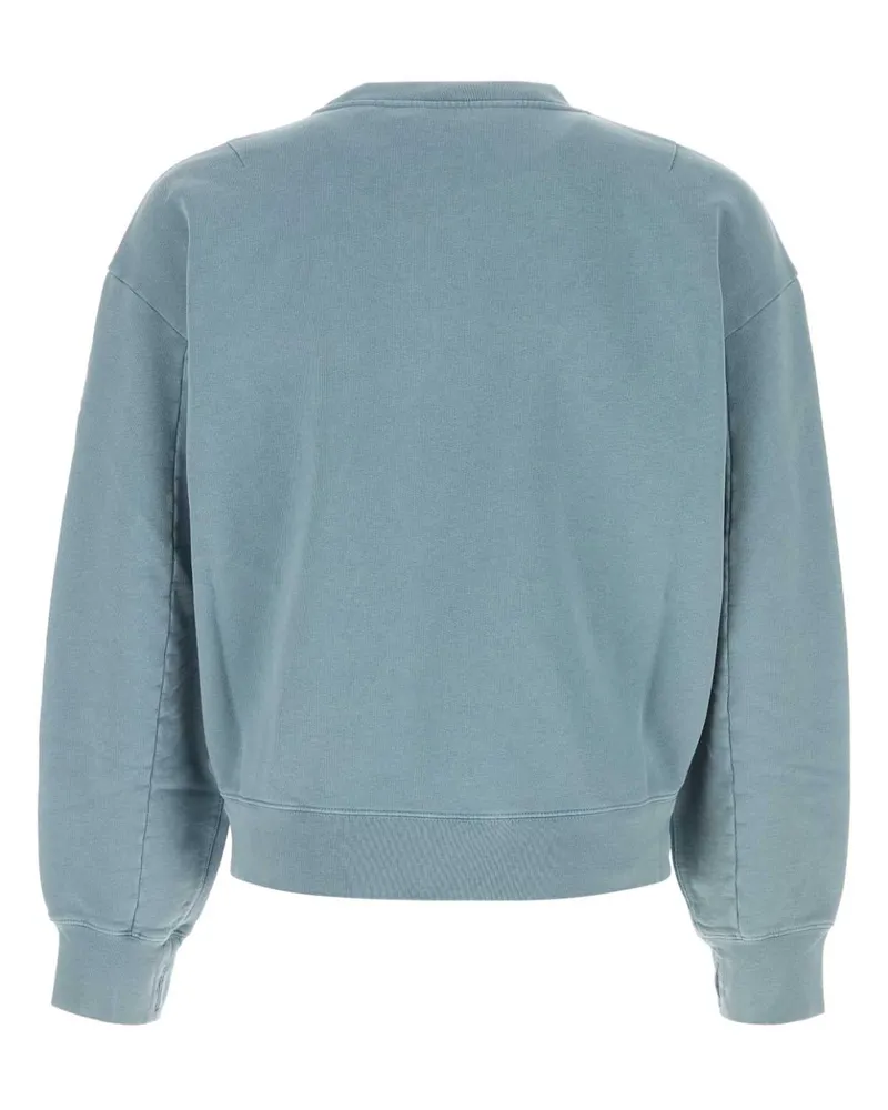 Marni Men's Powder Light-Blue Cotton Sweatshirt Sky Exterior: Felpe Blue