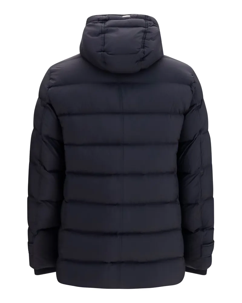 Herno Men's Down Jacket Black Outer: Polyester Padded Black