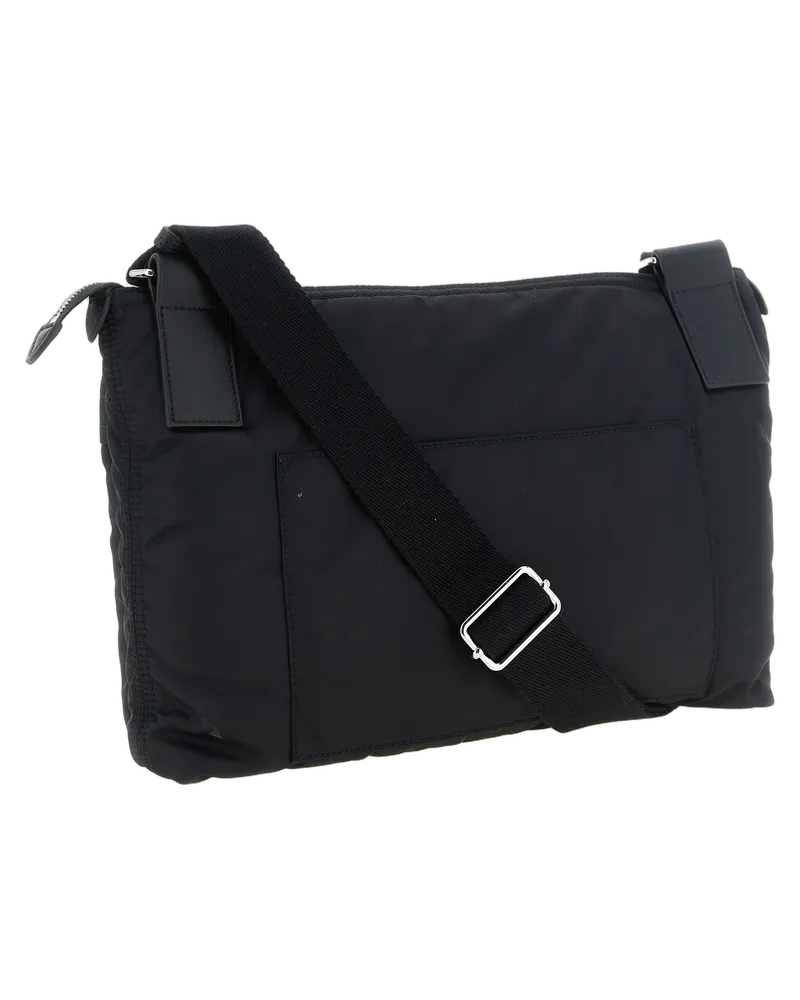 Maison Margiela Men's Black Polyamide Crossbody Bag Black