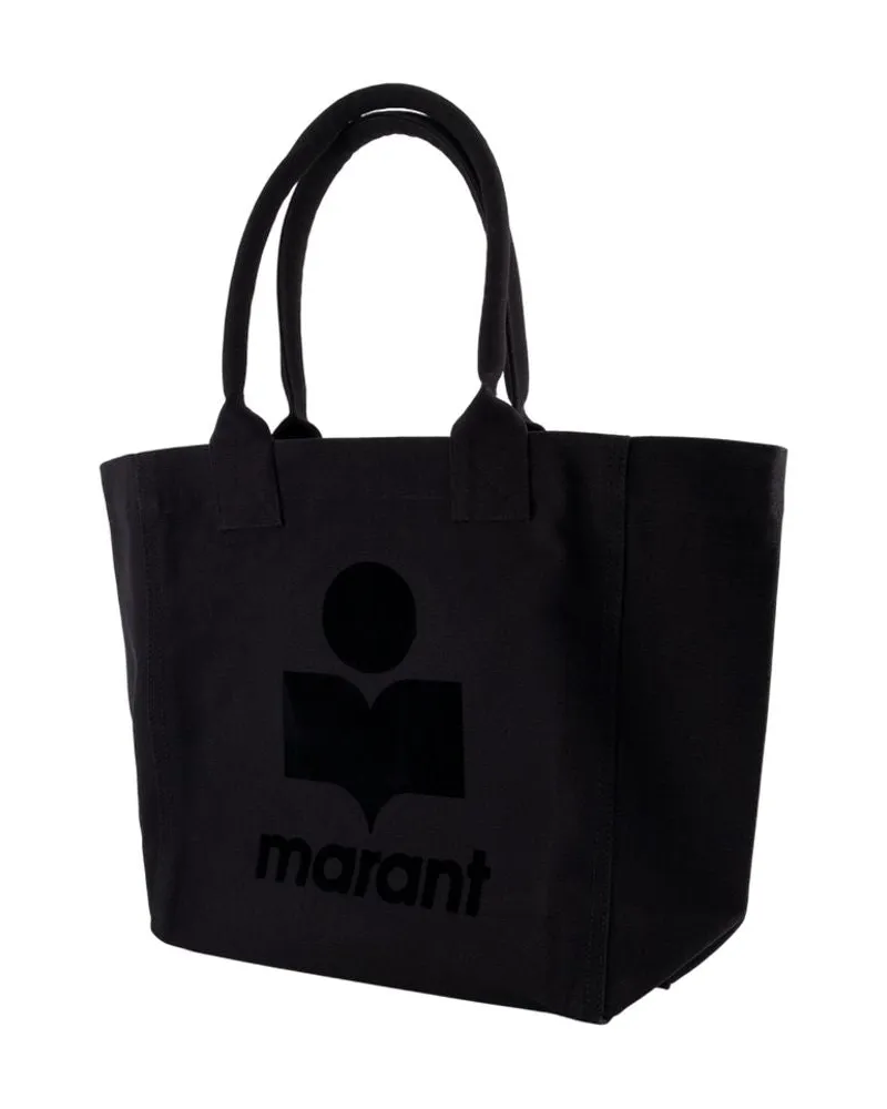 Isabel Marant Women's Yenky Tote Black Cotton Black