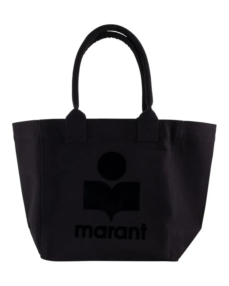 Isabel Marant Women's Yenky Tote Black Cotton Black