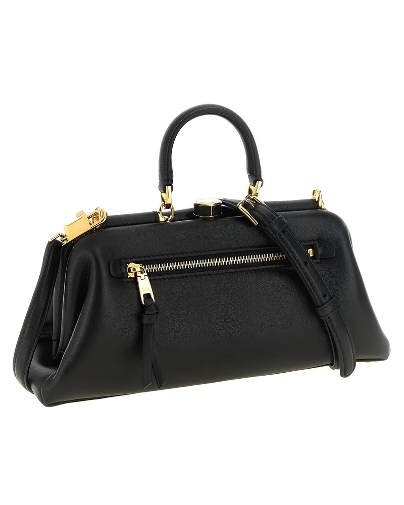 Dolce & Gabbana Grandma Top Handle Bag — Black Black