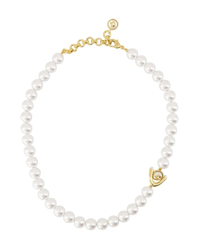 Casablanca Paris Necklace — White White