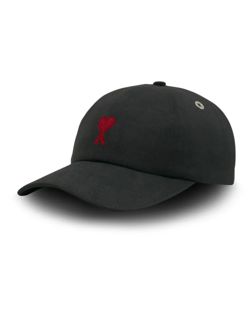 AMI Paris Baseball Cap — Black Black