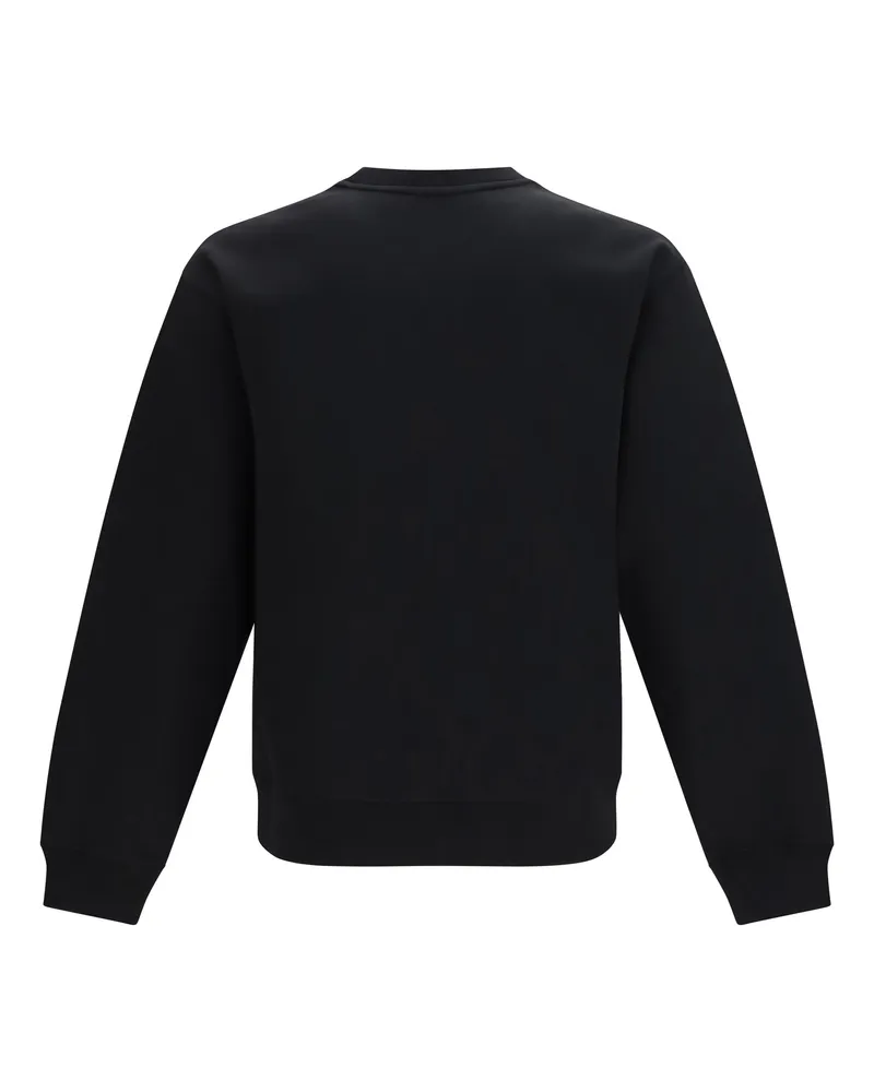 Valentino Garavani Men's Sweatshirt With Vlogo Pocket Black Cotton Sweatshirts Sweater Black