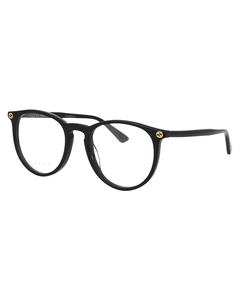Gucci Women's Optical Sunglasses Black Acetate Glasses & Frames Black