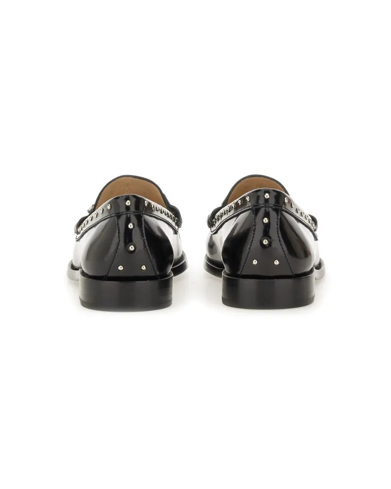 Stuart Weitzman Lottie Loafers — Black Black