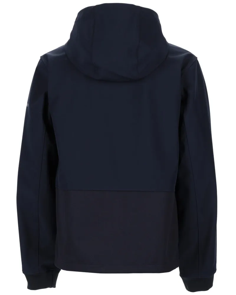 Woolrich Hooded Zip Jacket — Blue Blue