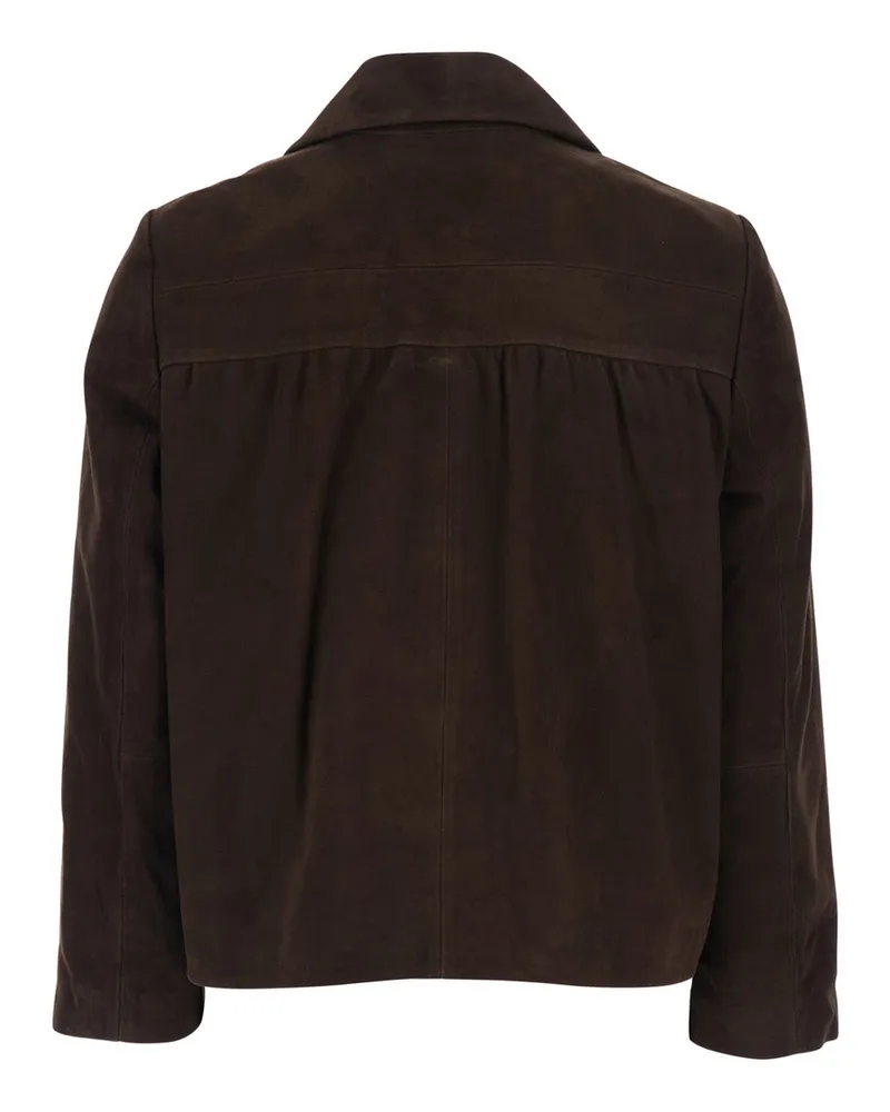 ba&sh Milas Jacket — Brown Brown