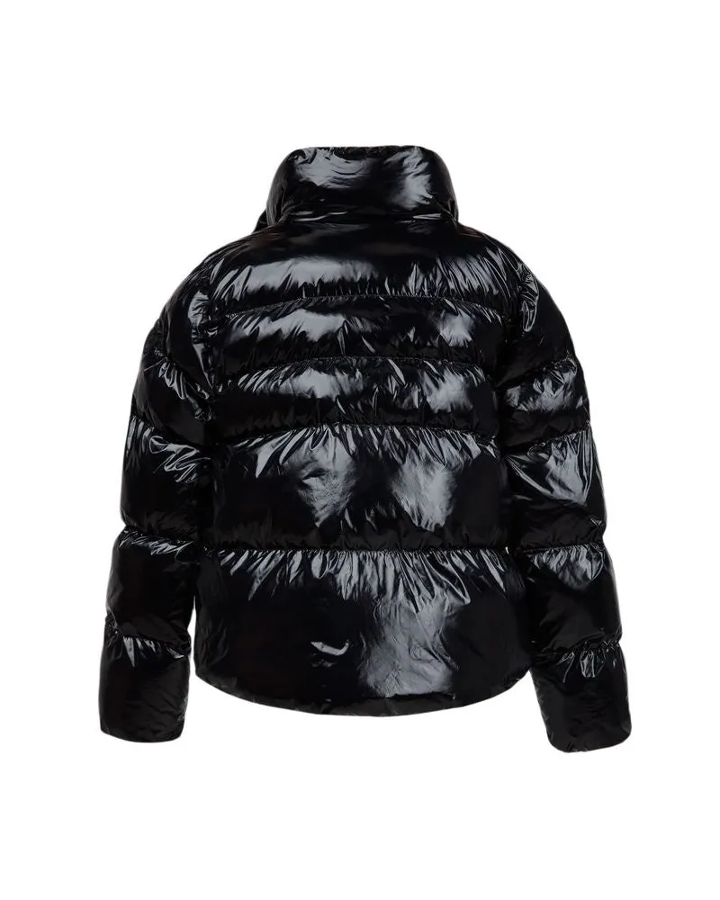 Pinko Women's Winter Jacket Black Limousine Polyamide Apparel - Outwear Black