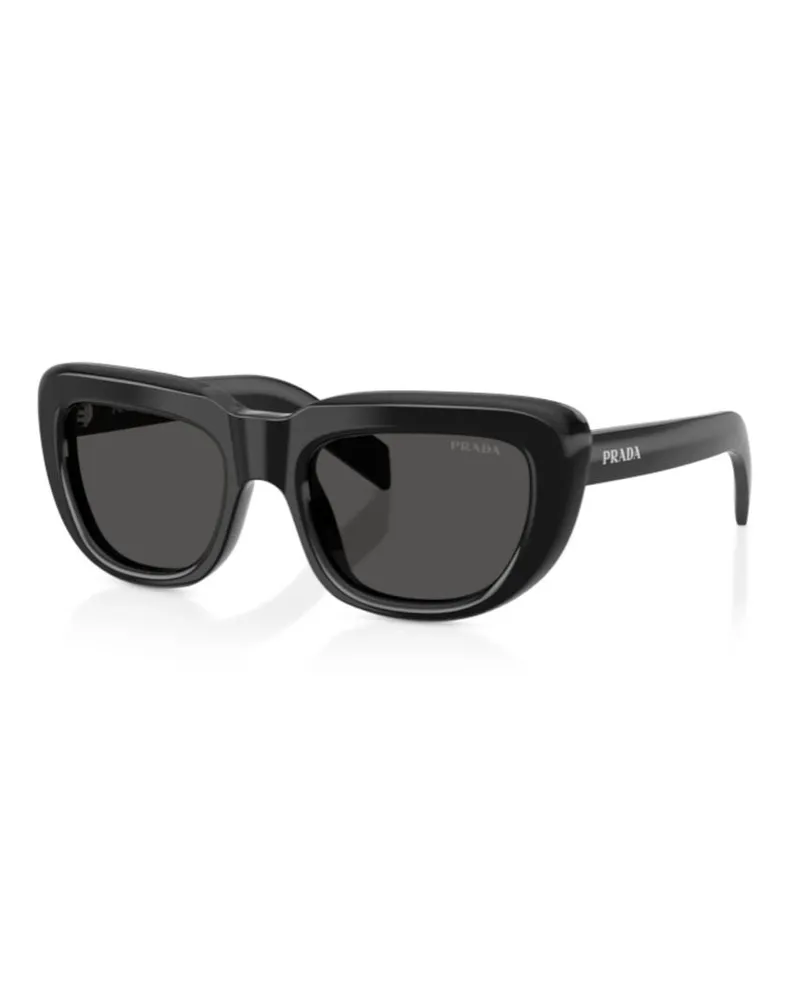 Prada Women's Sunglasses Black Acetate Eyewear Black