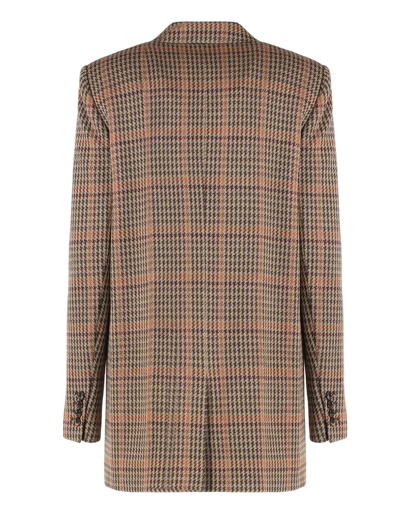 Max Mara Women's Blazer Guelfo Multicolour Virgin Wool Blazers Jacket Multicolor