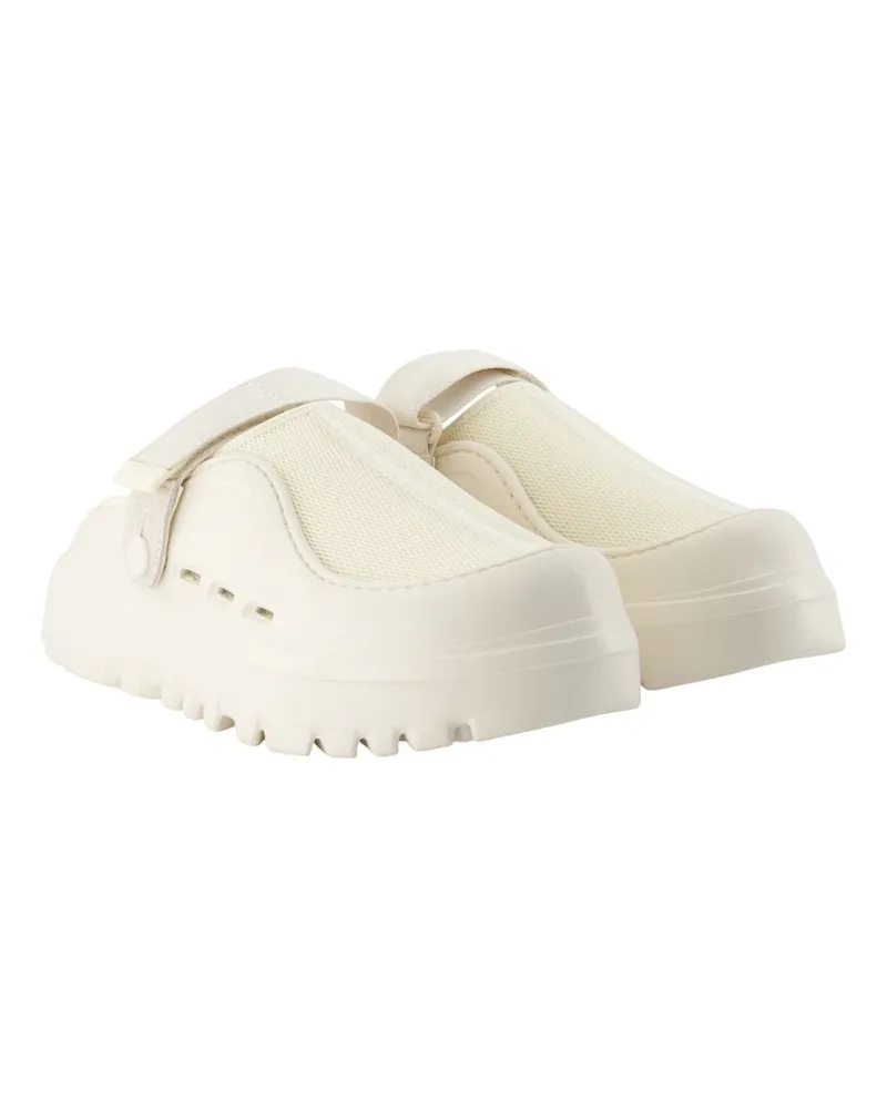 UGG Men's Peakmod Mules -  Synthetic White Shoes Flat-Shoes White