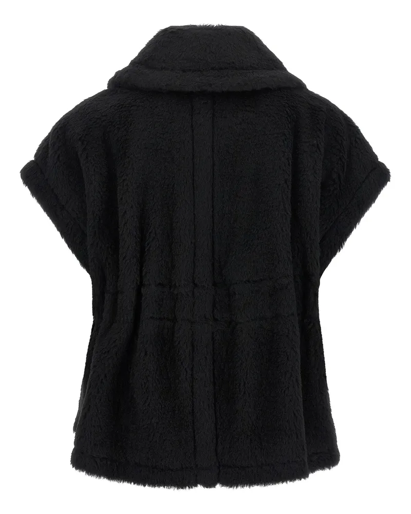 Max Mara Cape — Black Black