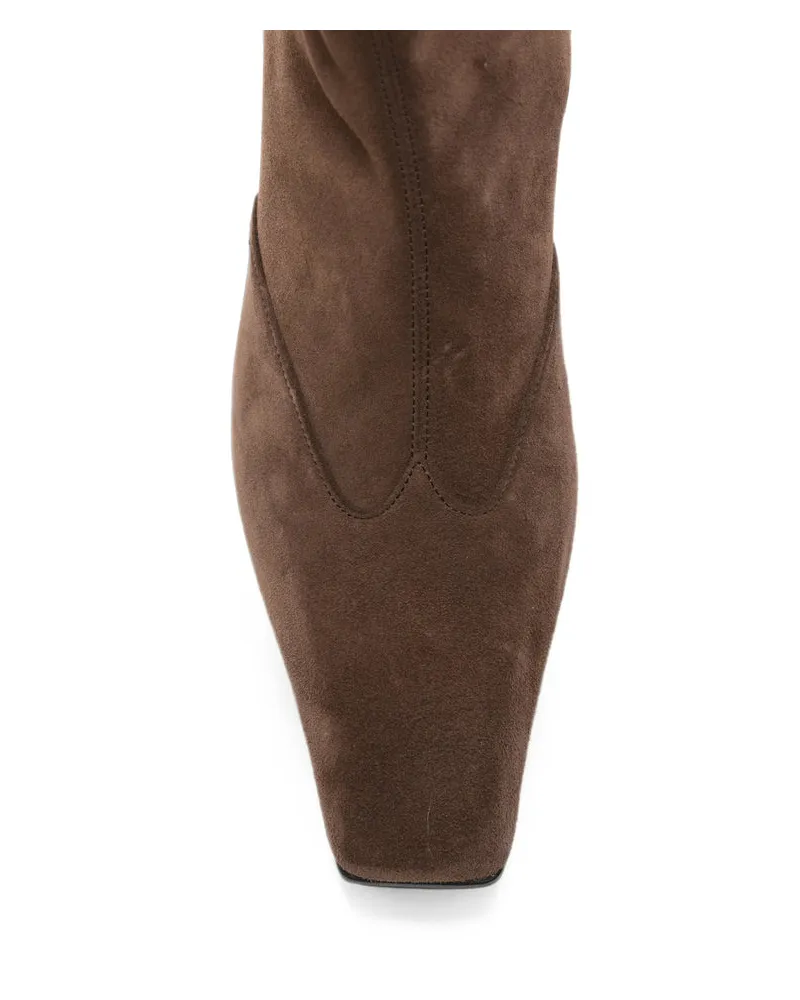 KHAITE The Marfa Boot — Brown 