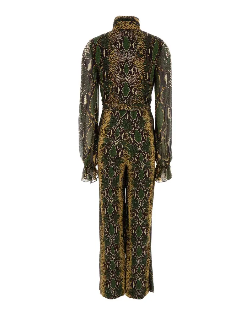 Diane von Furstenberg Lucia Jumpsuit — Green Green
