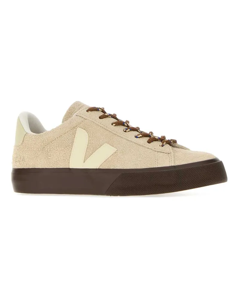 VEJA Women's Sand Suede Campo Sneakers Almondpierre Beige