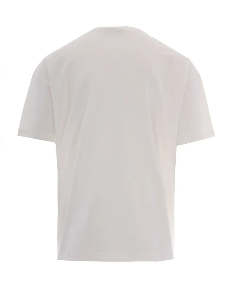 A.P.C. Men's T-Shirt Renoncement White Cotton T-Shirts And Polos White