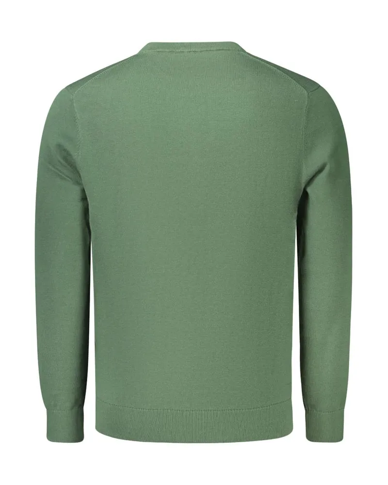 Timberland Cotton Crew Neck Sweater — Green Green
