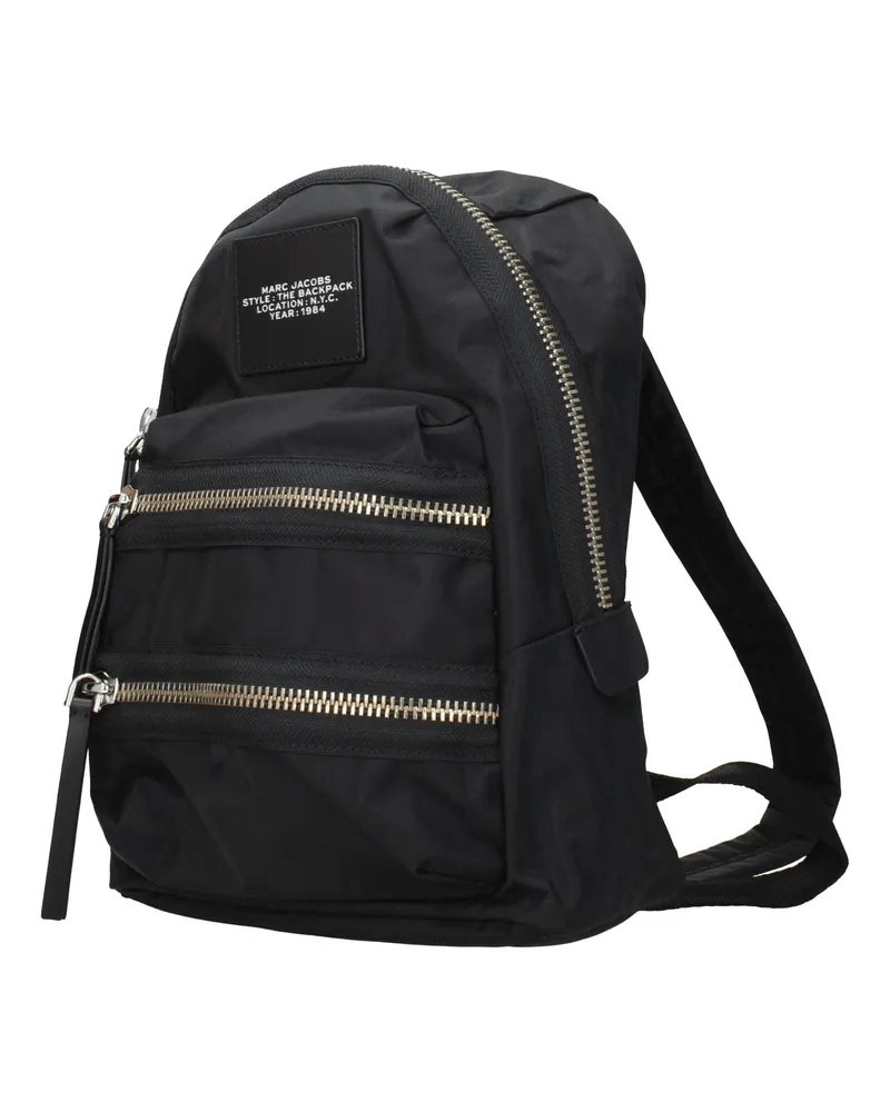 Marc Jacobs Nylon Backpack — Black Black