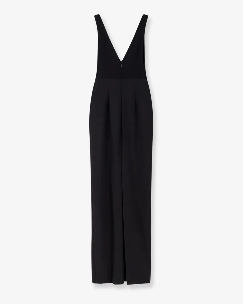 Elisabetta Franchi Women's Evening Dress Black Polyester Black