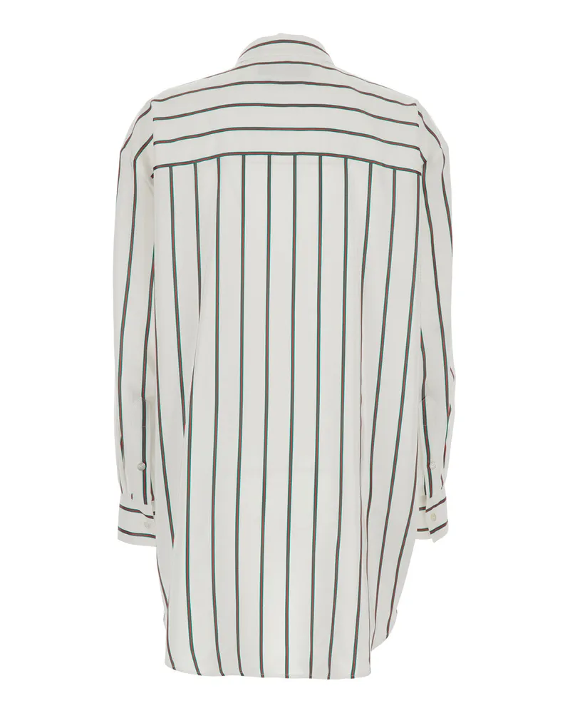 Gucci Women's Shirt White Silk Blouses White