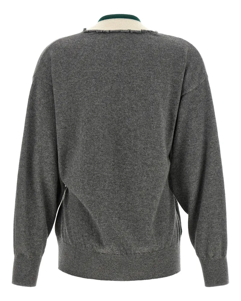 Dries van Noten Cardigan — Gray Gray